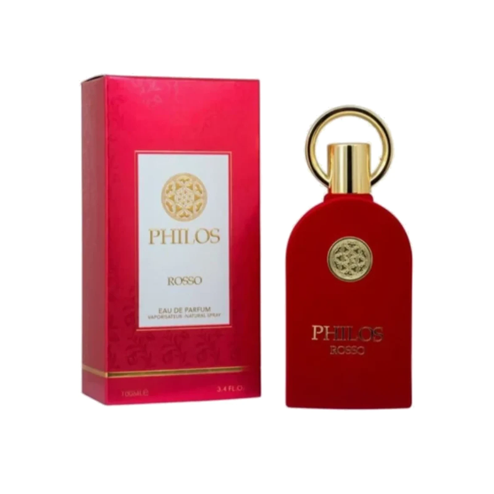 Maison Alhambra Philos Roosso, Eau de Parfum, 3.4 oz